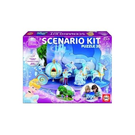 scenario kit - puzzle  3D Cenicienta | educa