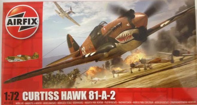 CURTISS  HAWK  81 - A - 2  (airfix)