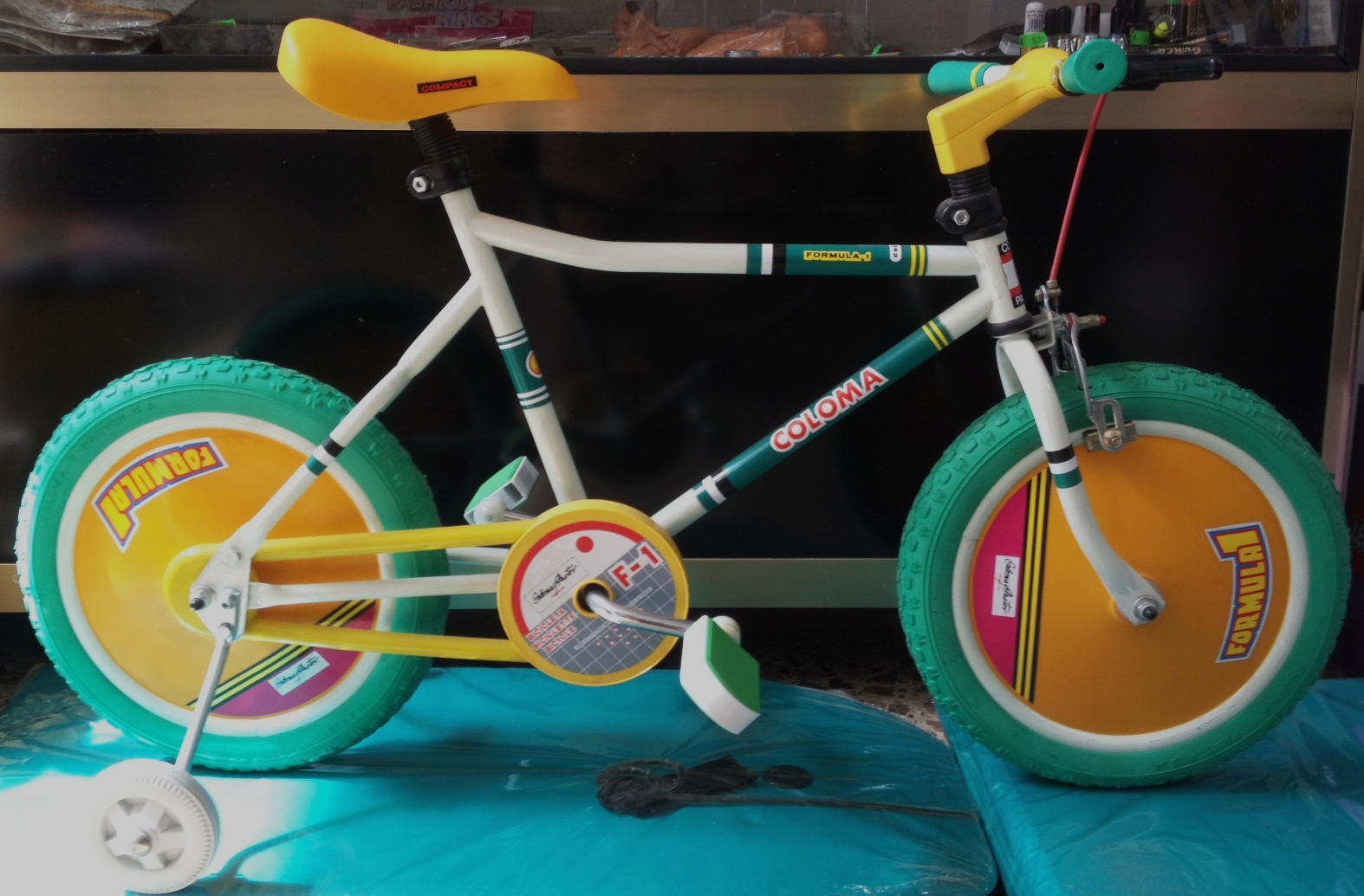 bicicleta antigua de los 80