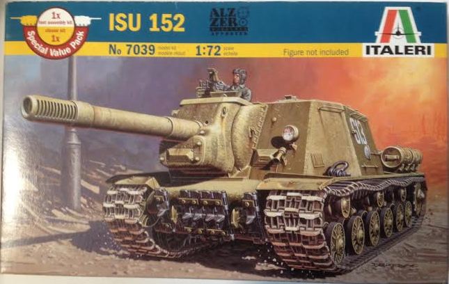 Tanque ISU  152  (italeri)